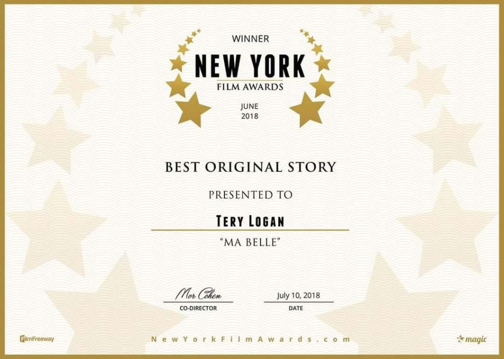 Ganador New York Film Awards, mejor historia original